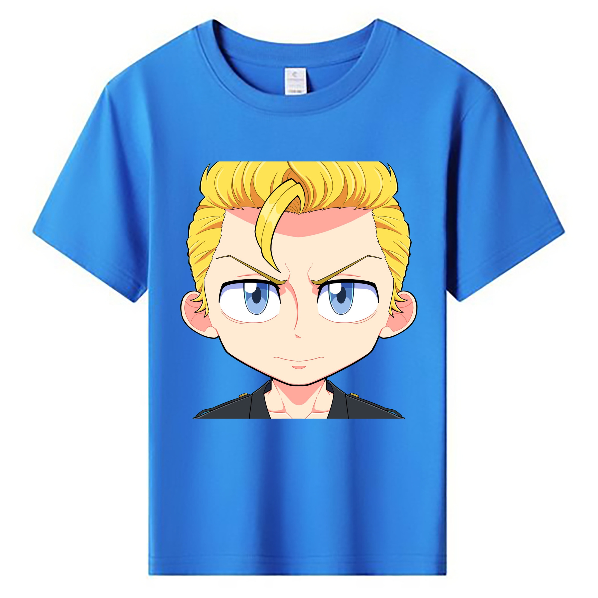 （画像用） 東京リベンジャーズ Tokyo Revengers 綿100％キッズTシャツ（フロントプリント）